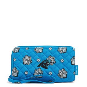 NFL RFID Front Zip Wristlet