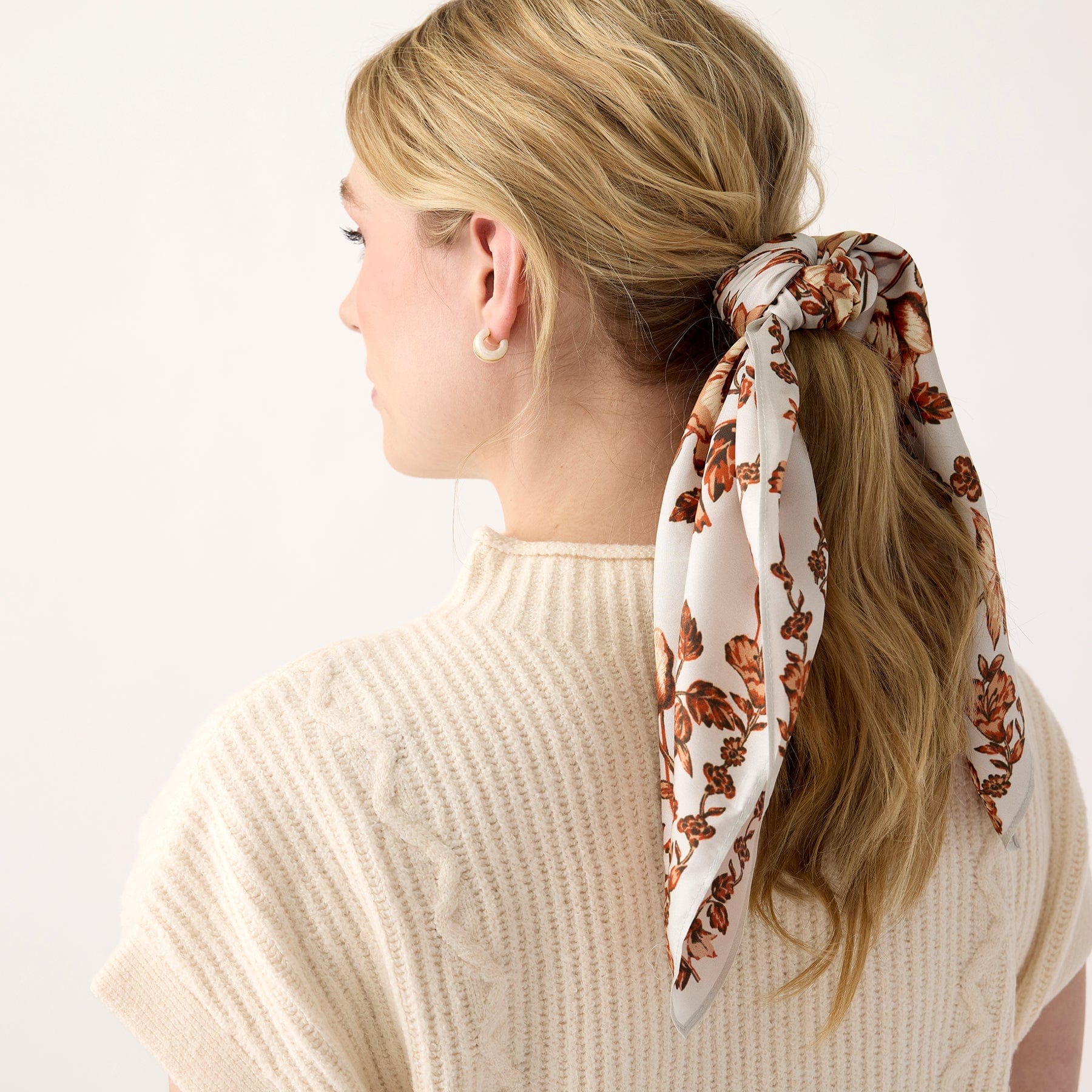 Square Silk Scarf - Image 2