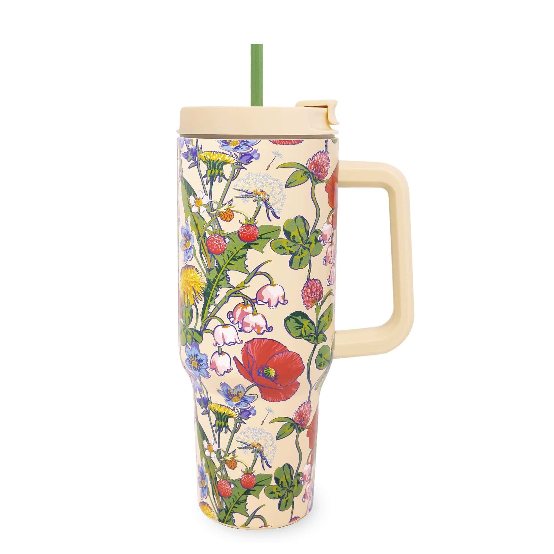 Stainless Steel XL Tumbler w/Handle - Image 2