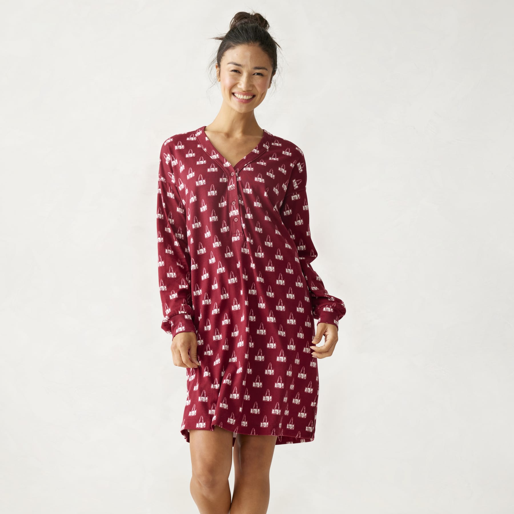 Henley Night Dress - Image 2
