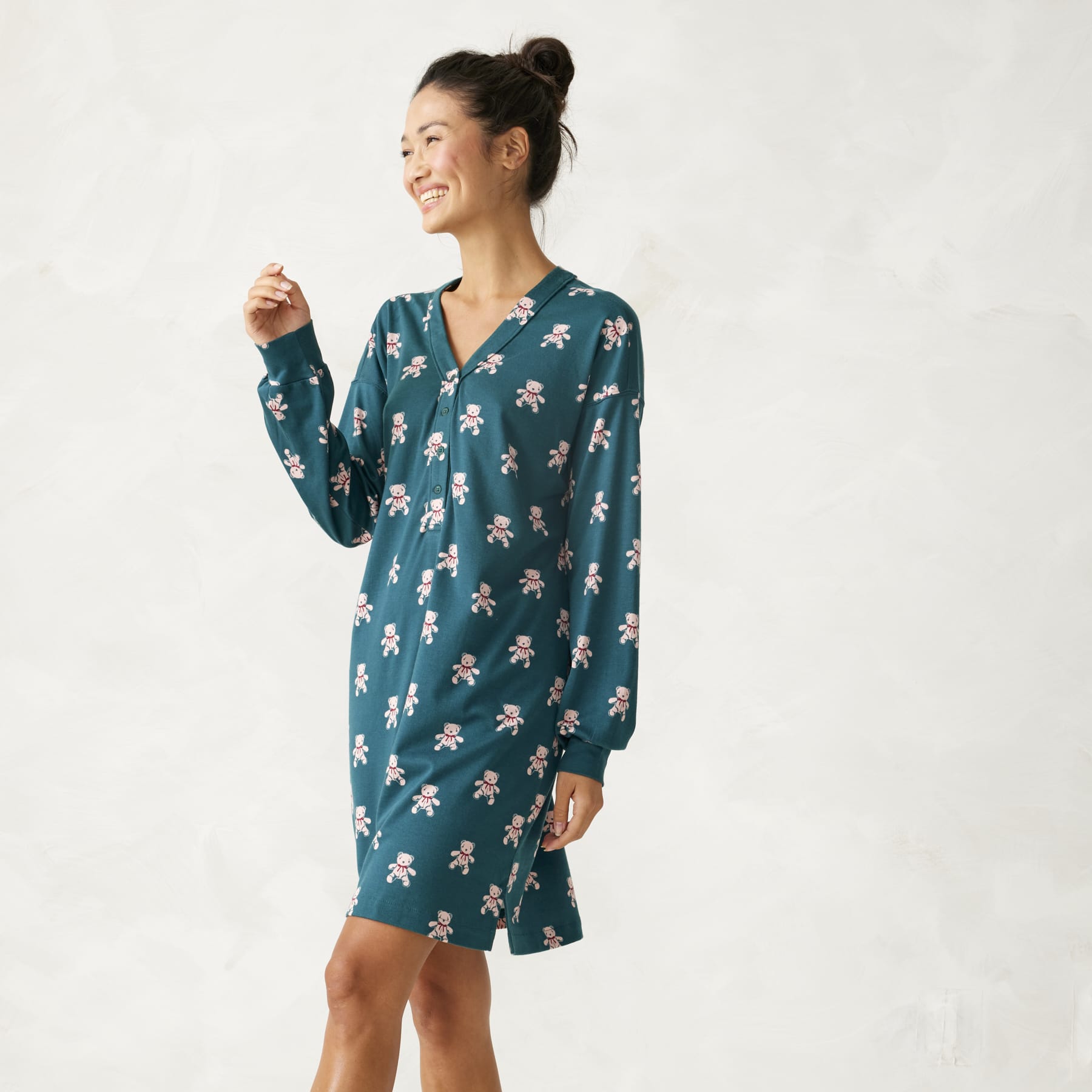 Henley Night Dress - Image 2
