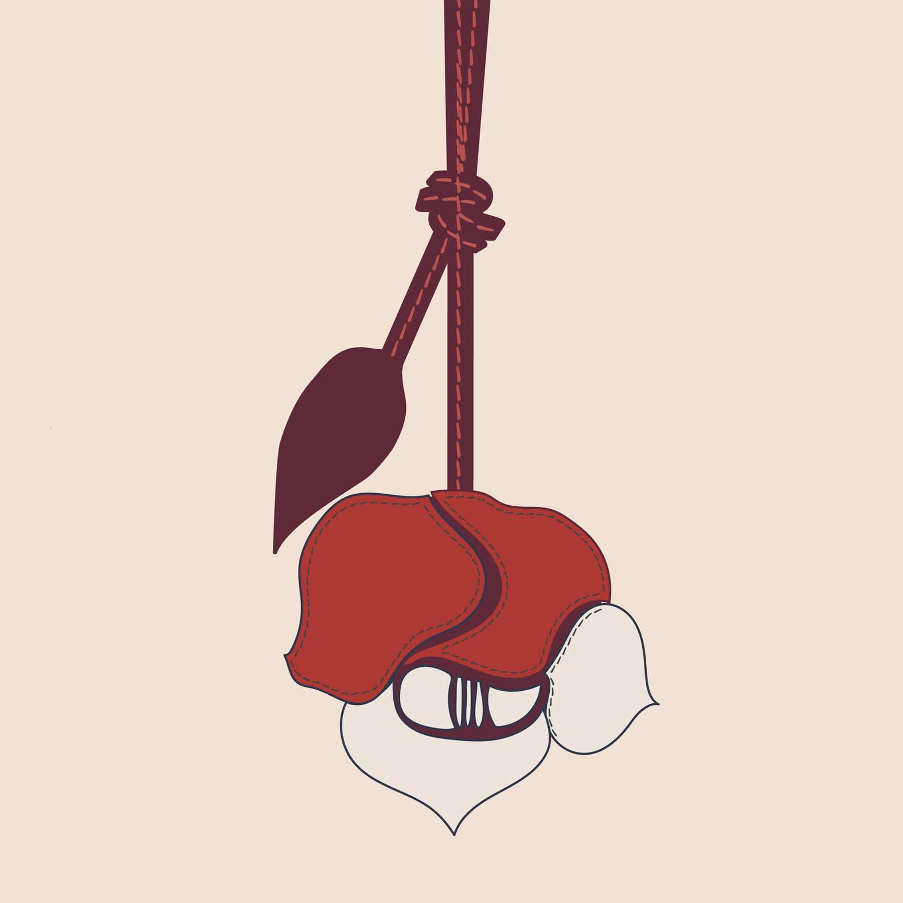 Flower Bag Charm - Image 3