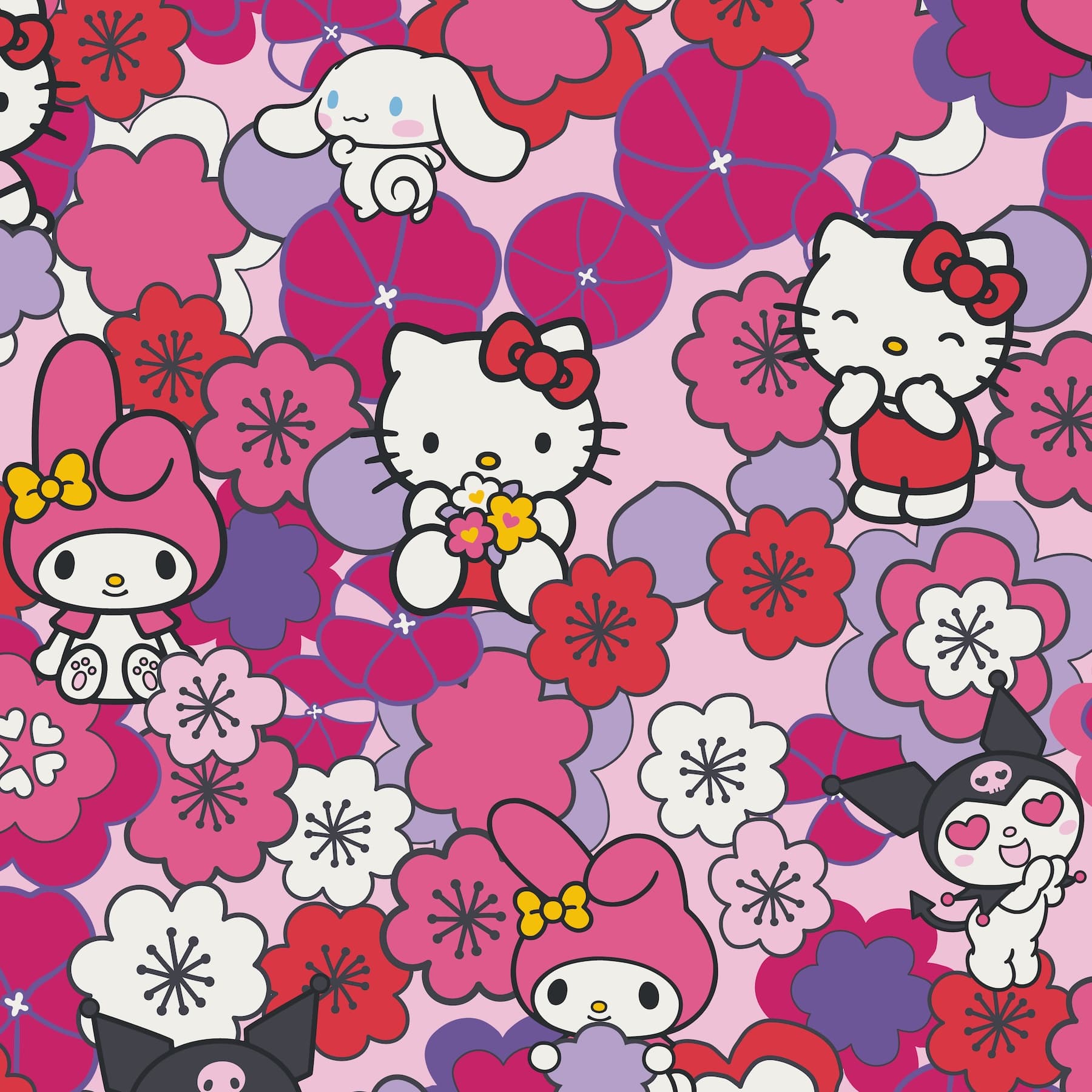 Hello Kitty® and Friends Large Pouch - Image 3