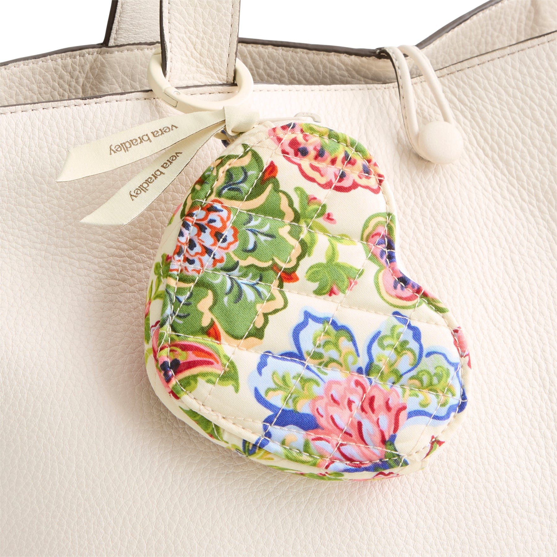 Heart Coin Purse Bag Charm - Image 2