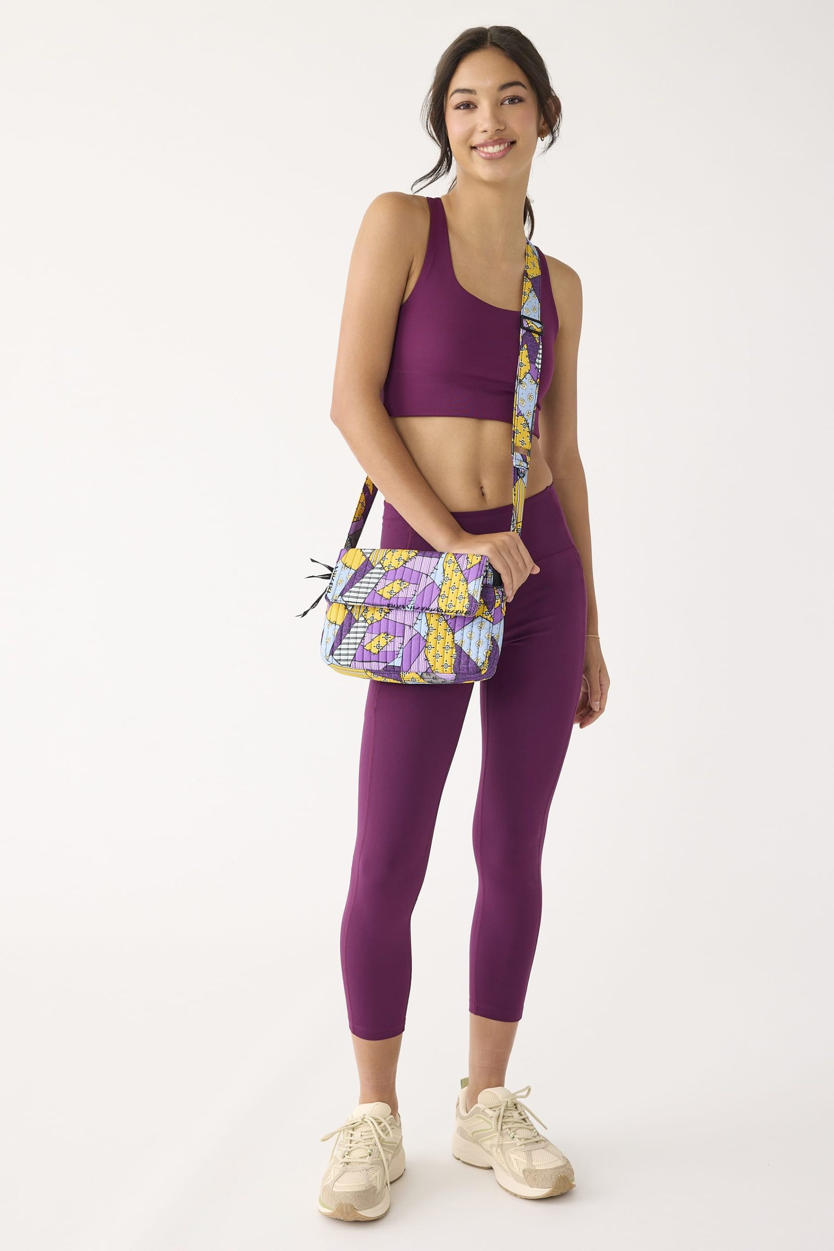 Disney Tim Burton's The Nightmare Before Christmas Tasha Triple Compartment Crossbody - Image 2